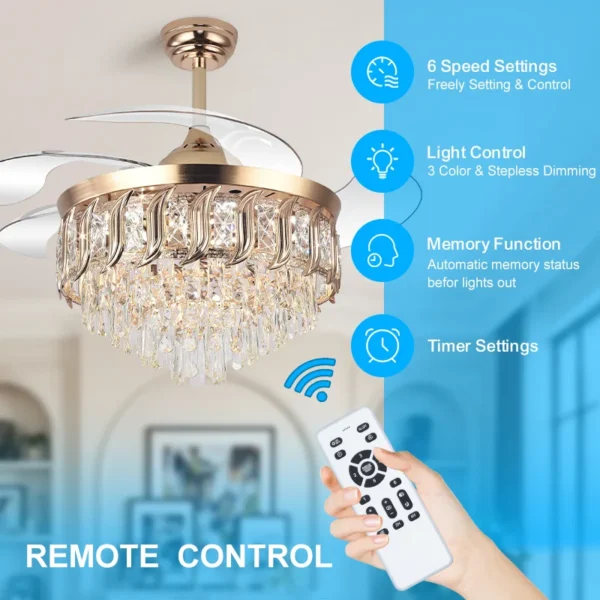 Ceiling Fan, LED, K9 - view 5