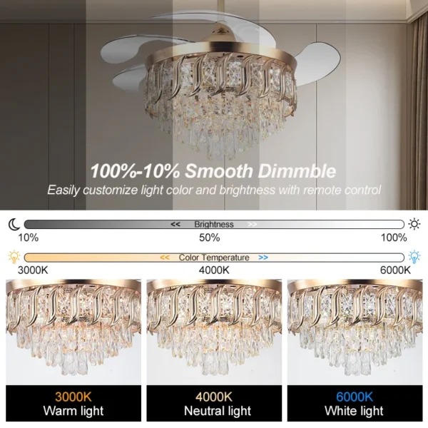 Ceiling Fan, LED, K9 - view 5