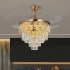 Ceiling Fan, LED, Metal + ABS +crystal, LX-FWL-0019 - view 5