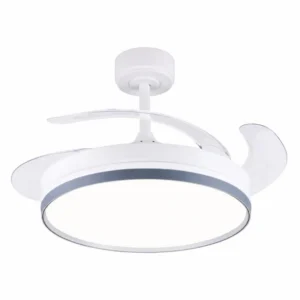 Ceiling Fan, LED, Metal+Plastic blades