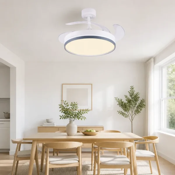 Ceiling Fan, LED, Metal+Plastic blades - view 3