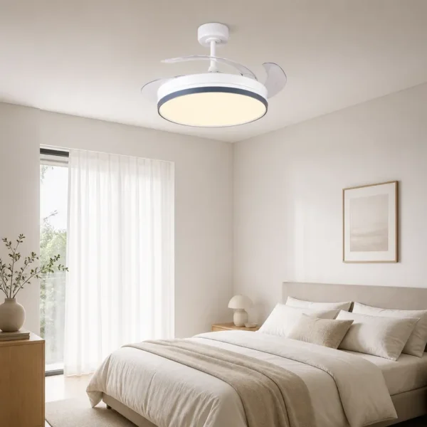 Ceiling Fan, LED, Metal+Plastic blades - view 4