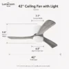 Ceiling Fan, LED, W2352P373503 - view 5
