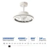 Ceiling Fan, LED, WD450006