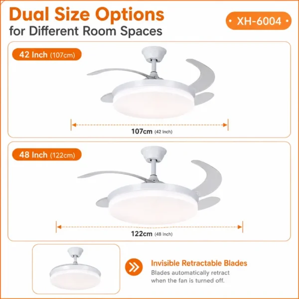 Ceiling Fan, LED, XH-6004 - view 4