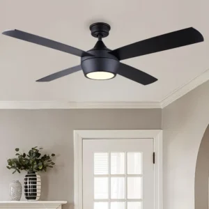 Ceiling Fan, Metal+Solid Wood
