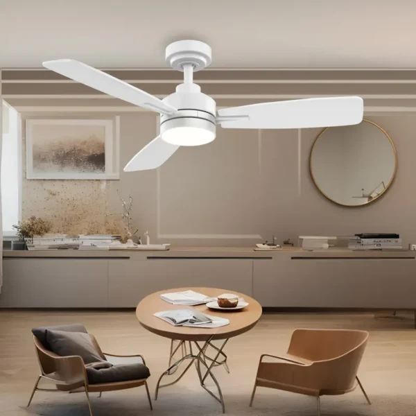 Ceiling Fan, Metal+Solid Wood - view 3