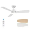Ceiling Fan, Metal+Solid Wood - view 4