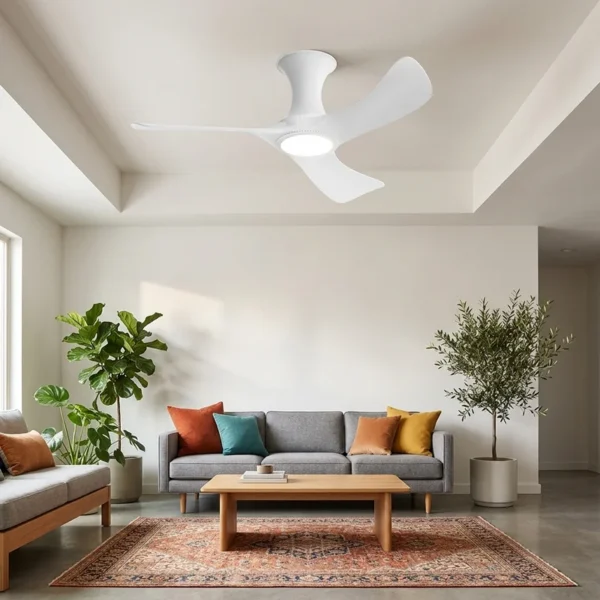 Ceiling Fan, Plastic, Brushless