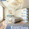 Ceiling Fan, Plastic, LED, 6-Speed - view 2