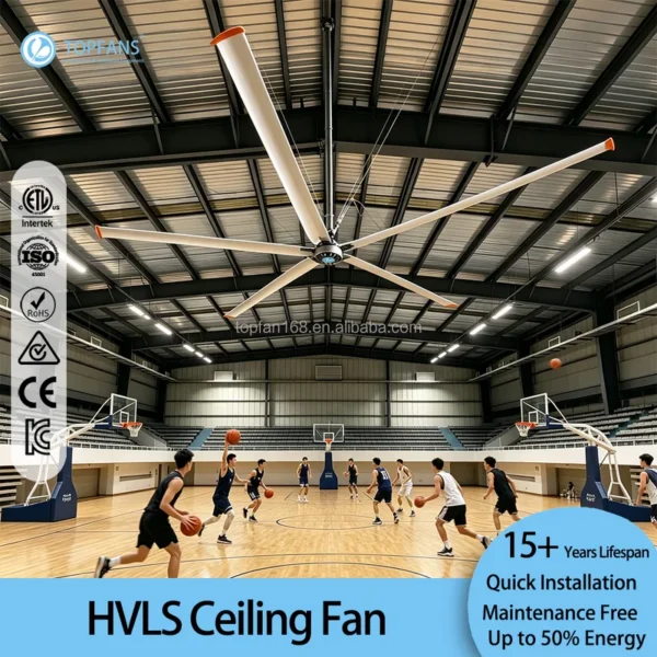 Ceiling Fan, PMSM, 10ft, IE5, TOPF-10FT - view 2