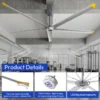 Ceiling Fan, PMSM, 3m/10/12ft, 8ft, HVLS - view 4