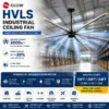 Ceiling Fan, PMSM, HVLS