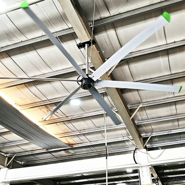 Ceiling Fan, PMSM, HVLS