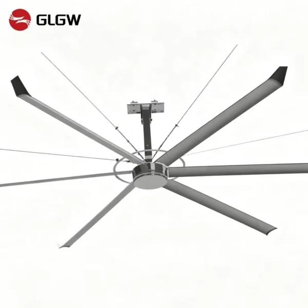 Ceiling Fan, PMSM, HVLS - view 2