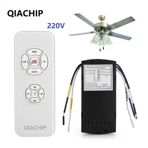 Ceiling Fan, QIACHIP, 110V, 220V - view 3