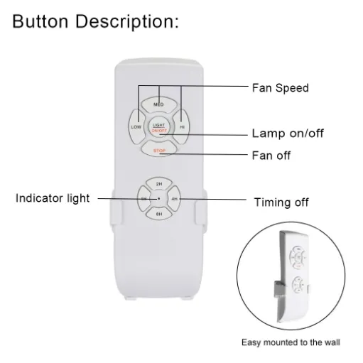 Ceiling Fan, QIACHIP, 110V, 220V - view 4