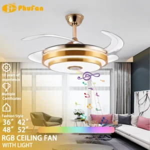 Ceiling Fan, RGB, HY-1018