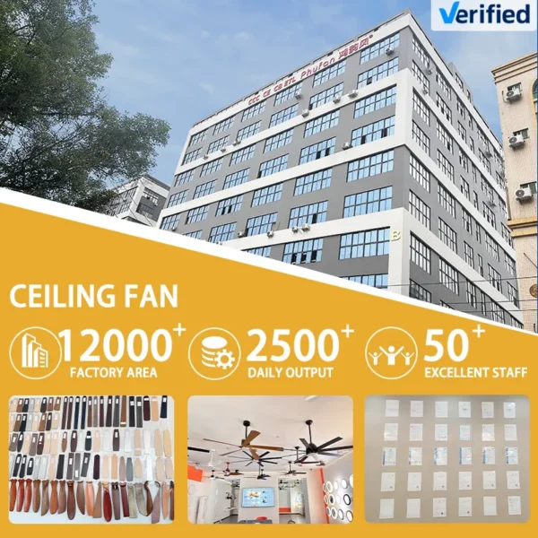Ceiling Fan, RGB, HY-1018 - view 2