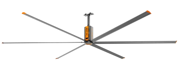 Ceiling Fan, RTFANS, 1.5KW, 6-Blade, Aluminum - view 5
