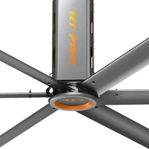 Ceiling Fan, RTFANS, 7.3m/24ft, 110V, Aluminum Alloy, 53RPM