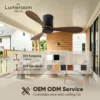 Ceiling Fan, USA, 35W, Solid Wood + Metal - view 3