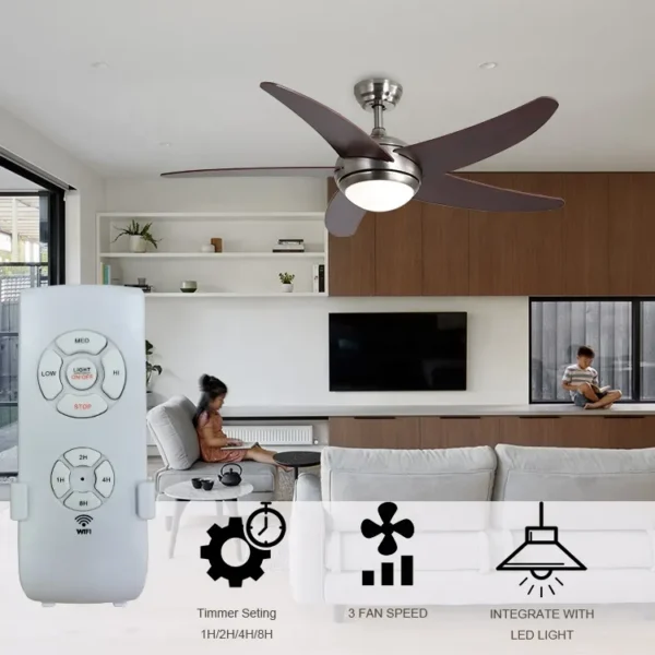 Ceiling Fan, Wall, 110, 70 - view 2