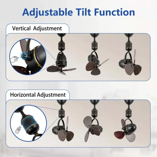 Ceiling Fan, Wall, Brushless - view 3