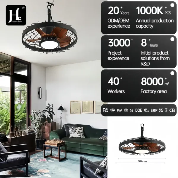 Ceiling Fan, Waterproof, BLDC - view 2