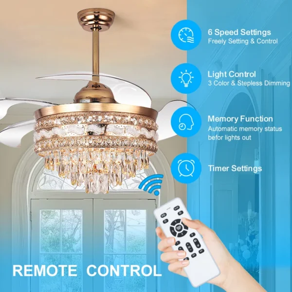 Ceiling Fan, Y118, 5219 - view 4