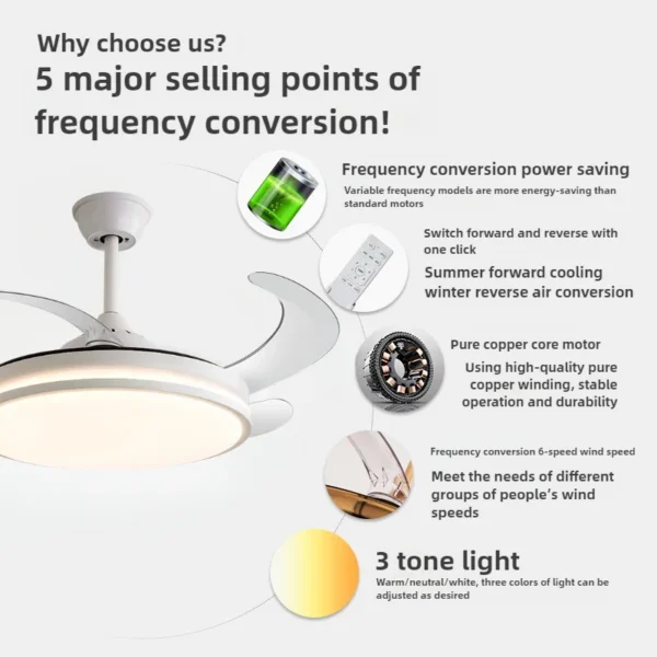 Ceiling Fan, ZY1109 - view 3