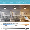Ceiling Fans, ABS, RGB, LED - view 3