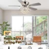 Ceiling Luxury Ceiling Fan, 110-240V, Metal - view 2