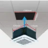 Ceiling Mounted Installation Fan, 300, CFM, 2.5kw, 4-pipe - view 4