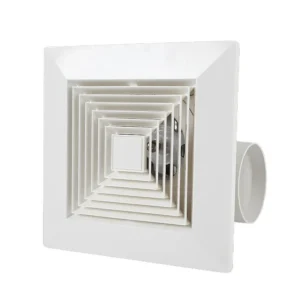 Ceiling Ventilation Fan, Plastic, 220V, Electric
