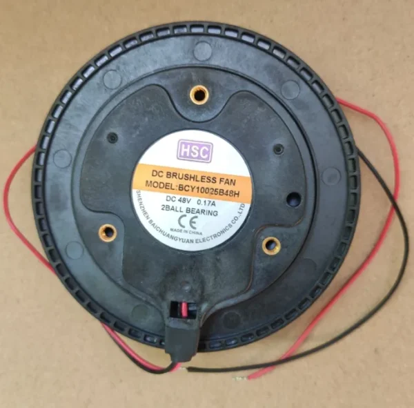 Centerifugal Snail Exhaust Fan, 10025, 4000rpm, 48V - view 2