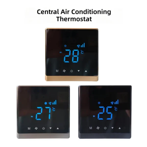 Central Air Conditioner, LCD, <15W, ABS Plastic - view 3