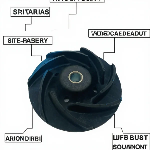 Centrifugal Auto Water Pump, ET-PS290, PA66, GF40 - view 3