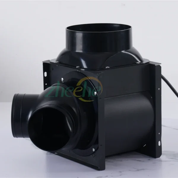 Centrifugal Axial Flow Blower, 100mm, Cast, 100%, Copper - view 3
