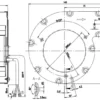 Centrifugal Blower, 12V, 48V, DC24, 16W - view 3