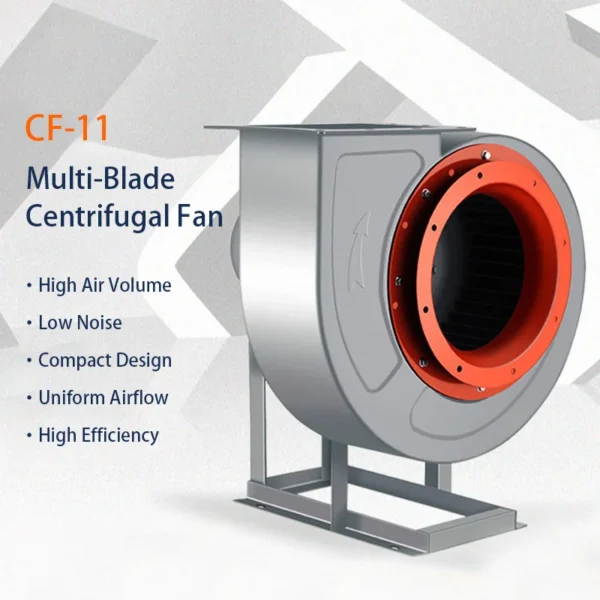 Centrifugal Blower, 220V, Galvanized - view 3
