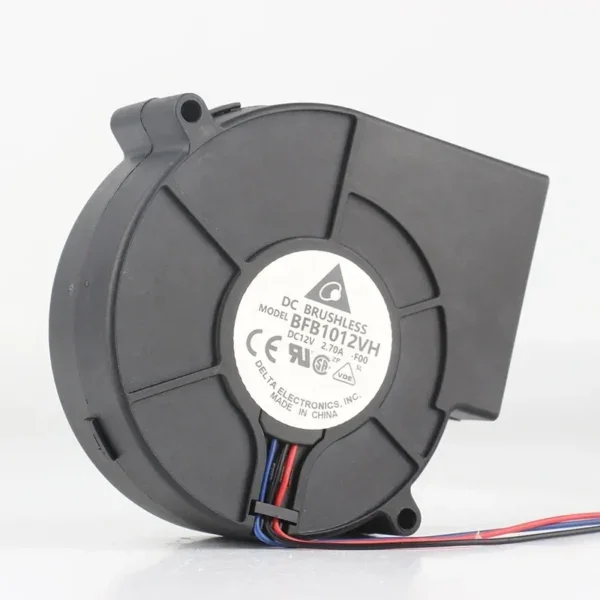 Centrifugal Blower, 24V, 48V, 12V, 2.70A
