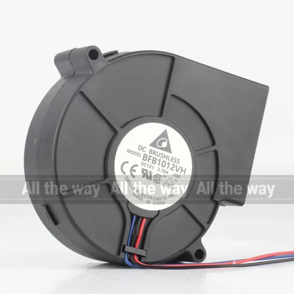 Centrifugal Blower, 24V, 48V, 12V, 2.70A - view 2