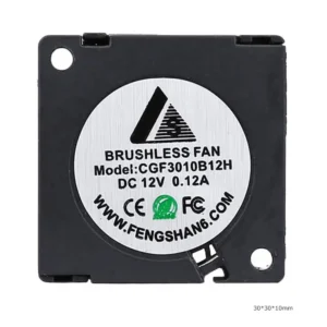 Centrifugal Blower, 30X30X10mm, 30mm, 5v, 12v