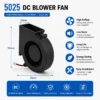 Centrifugal Blower, 5025DC, Brushless - view 4