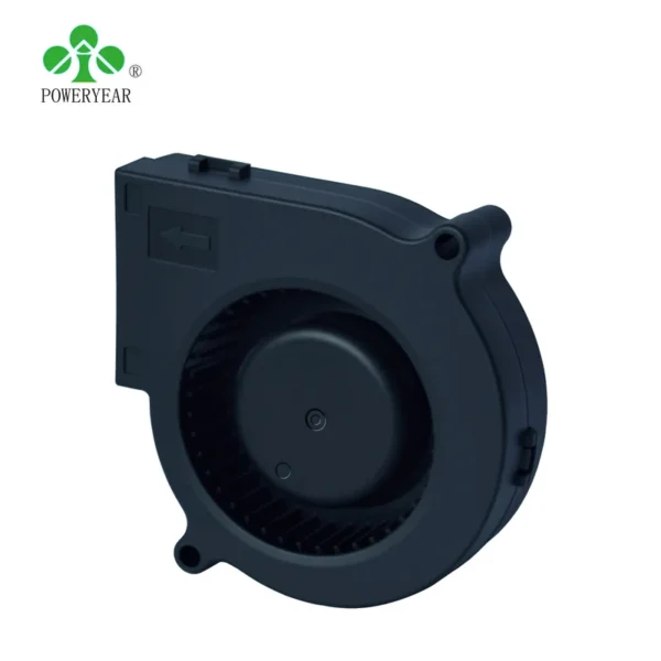 Centrifugal Blower, 7525, 12V, 70m, 75x75x25mm - view 3
