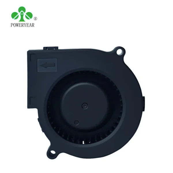 Centrifugal Blower, 7525, 12V, 70m, 75x75x25mm - view 4
