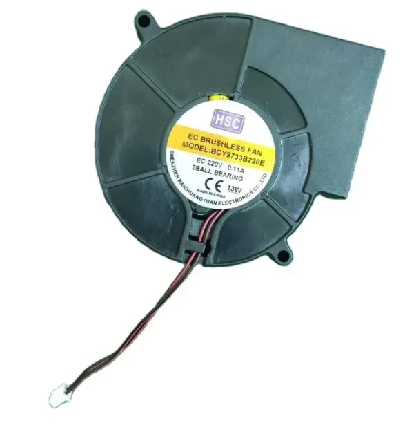 Centrifugal Blower, 85-230V, 97x97x33mm, 5000RPM, 38.5CFM