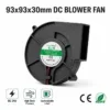 Centrifugal Blower, 9330, Plastic, 93x93x30mm, 12V/24/48V