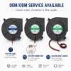 Centrifugal Blower, 9330, Plastic, 93x93x30mm, 12V/24/48V - view 3